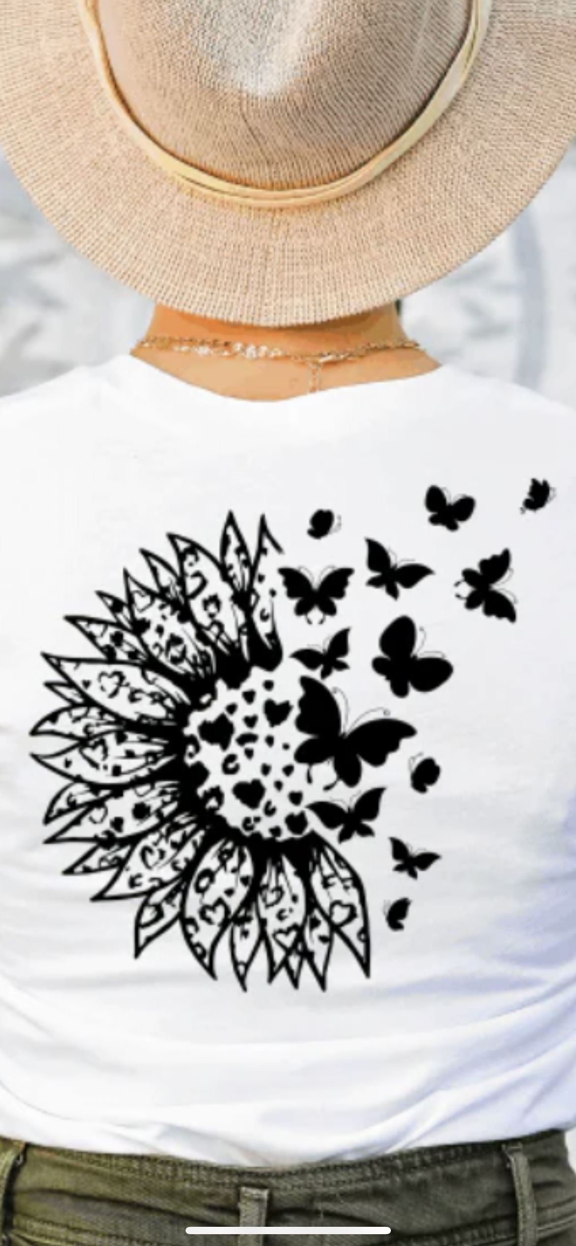 Cheetah Sunflower Butterfly