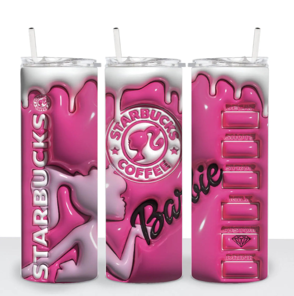 Barbie 3D tumbler