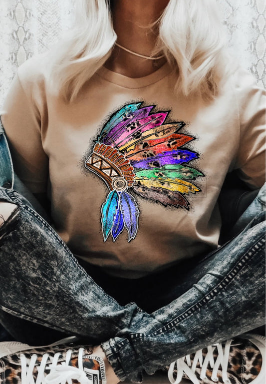 Headdress Rainbow